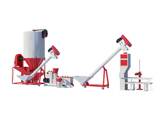 chicken feed production machine