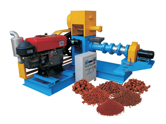 Diesel Type Floating Fish Feed Pellet Machine