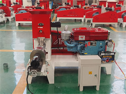 diesel power fish feed extruder machine for sale