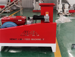 diesel power floating fish feed extruder