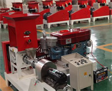 diesel type floating fish feed machine