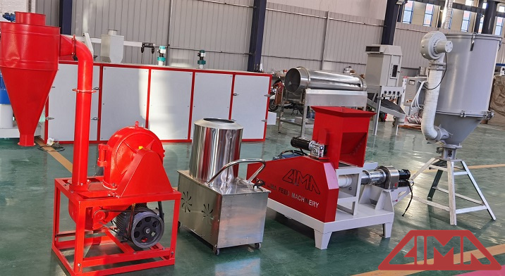 Fish feed making machine for sale production line