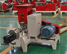 motor fish feed pelleting machine