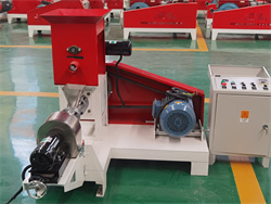 motor power fish feed extruder for sale