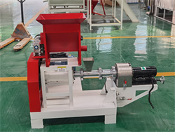 motor power fish feed extruder machine