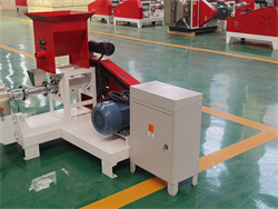 motor power floating fish feed machine