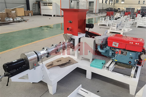 motor type fish feed extruder machine