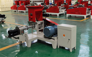 motor type floating fish feed extruder machine