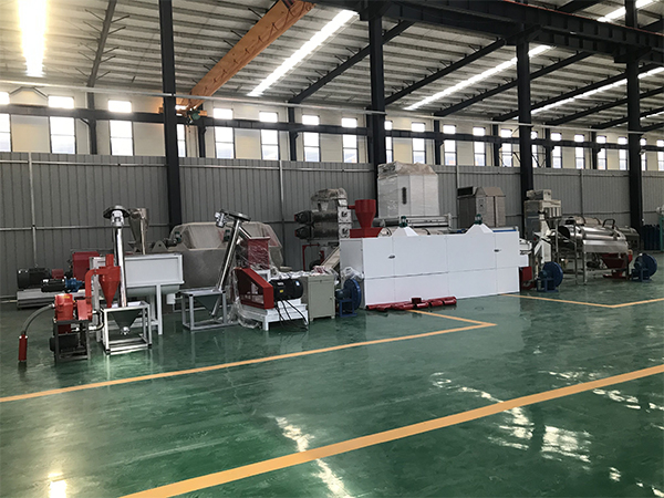 home use 320-350kgh fish feed production line, floating fish food pellet mill