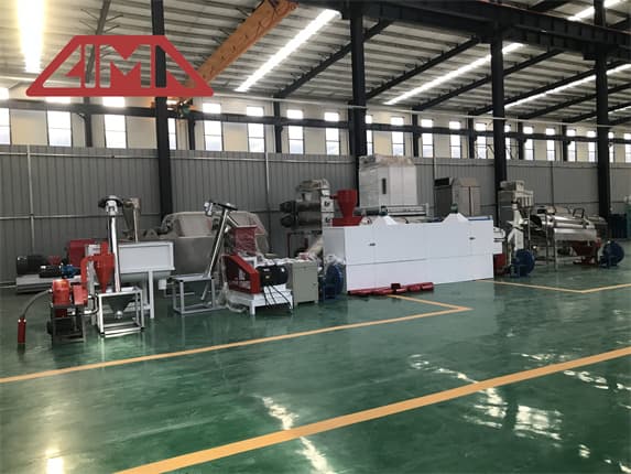 Pet food production line manufacturing pellet food for dog,cat,bird