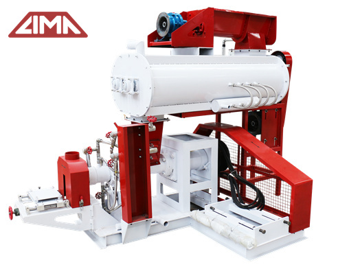 Two types of floating fish feed pellet machine, fish feed extruder machine