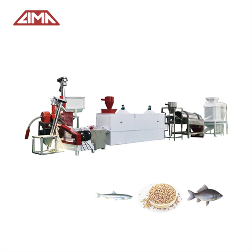 1-2t/h floating fish feed pellet production line for aquatic animals