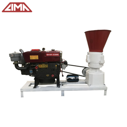 200-300kg/h diesel engine poultry animal feed pellet machine