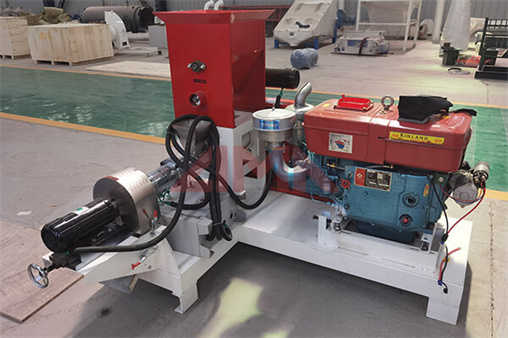 50-400kg/h output diesel engine floating fish feed pellet machine