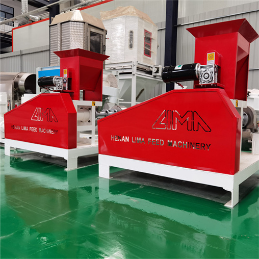 700-800kg/h single screw fish feed extruder machine for fish feed pellet