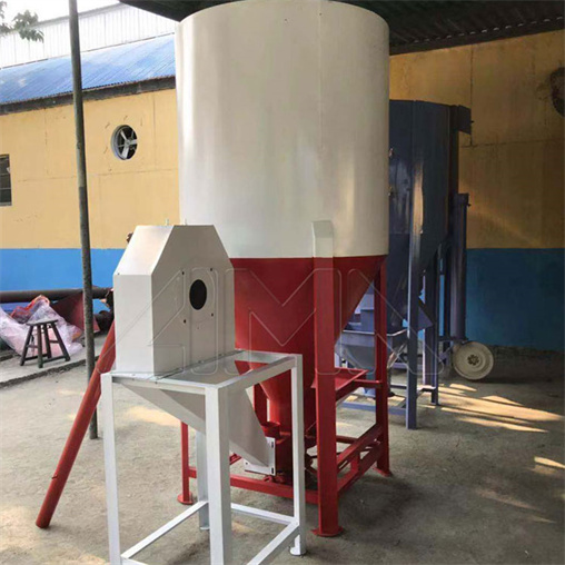 250kg/batch poultry feed mixer grinder machine/poultry feed mill mixing machine