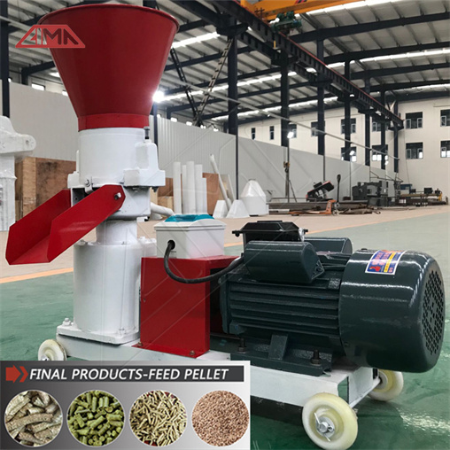 hot sale 1-2t/h small capacity flat die chicken feed pellet making production line