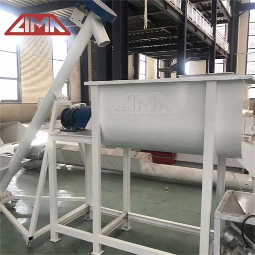 150kg/batch Industrial farm horizontal poultry cattle feed mixer machine