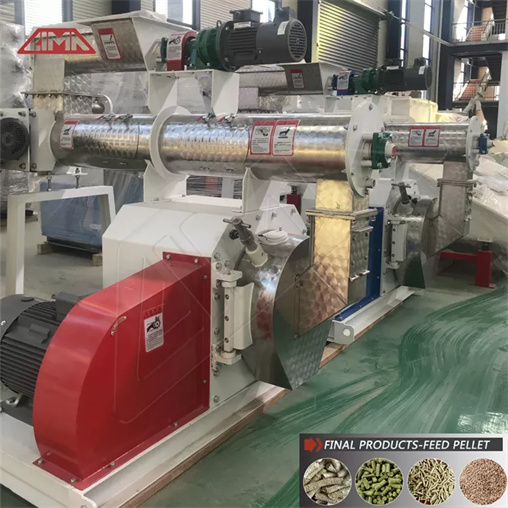 1t/h ring die pellet making machine for the production of poultry feed pellets