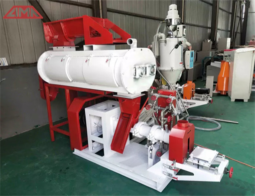 Factory price twin screws ring die feed pellet machine for sale