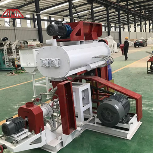 LM 60 wet type fish feed pellet machine shipped to Tanzania