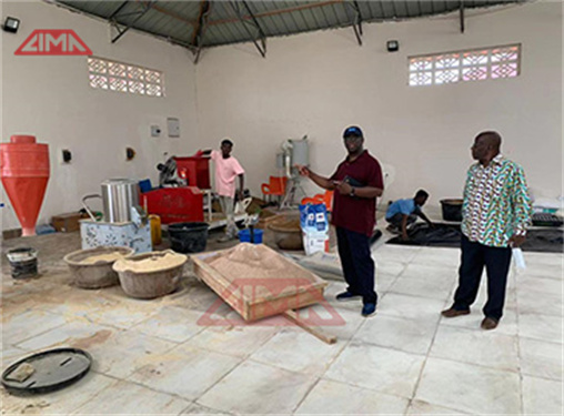 Small fish pellet making machine in Ghana