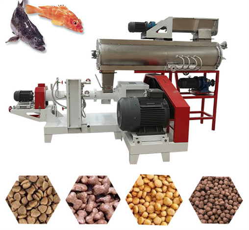 High efficiency fish feed pellet machine