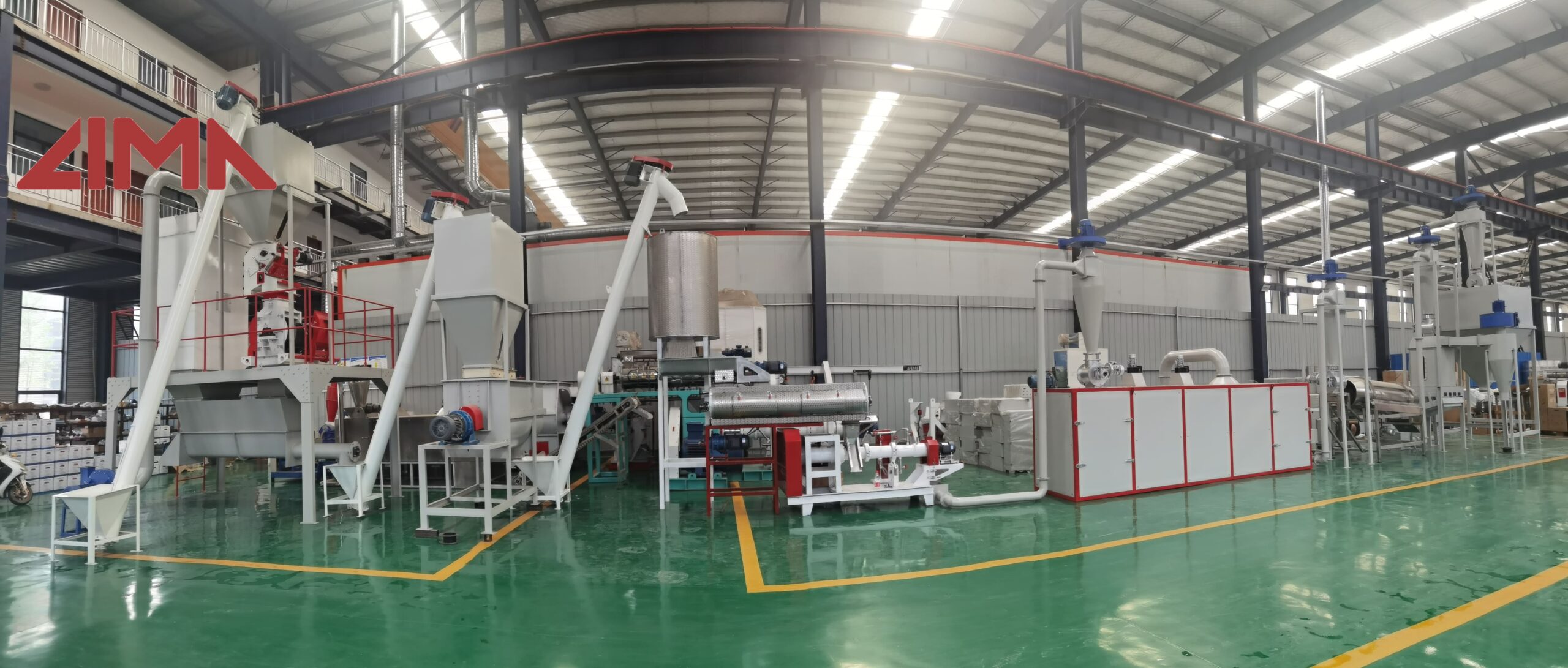 Good price of 300-400kg per hour floating fish feed making machine line