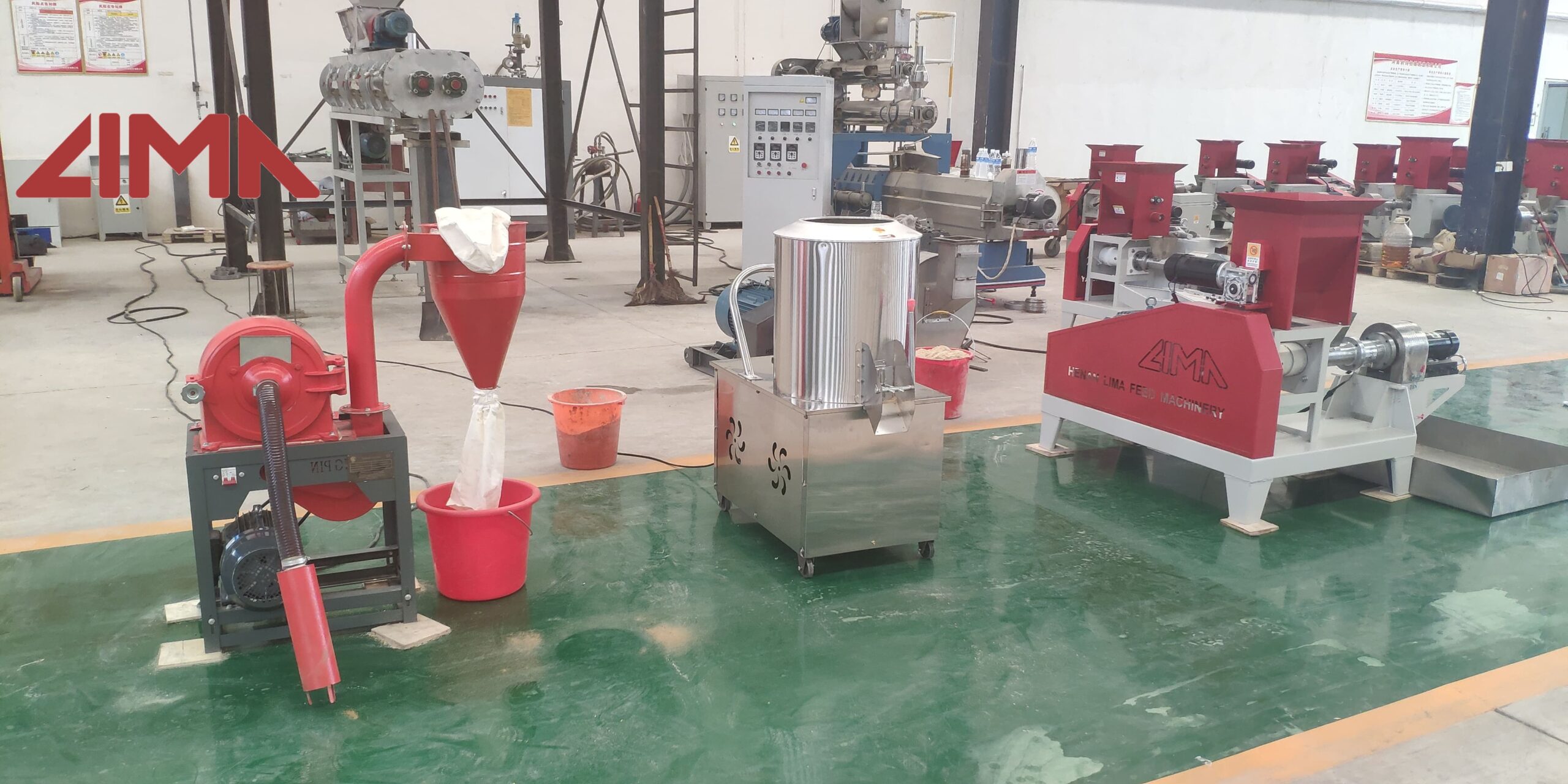 Small floating fish feed production line suitable for farm use