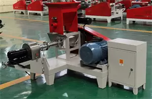 Animal poultry cattle chicken fish feed pellet making machine floating for livestock feed