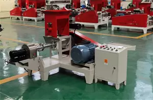motor type Floating Fish Feed Pellet Making Machine Fish Feed Production Line