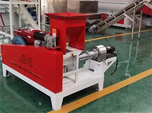 Floating Fish Feed Making Machine Extruder Fish Bait Production Line